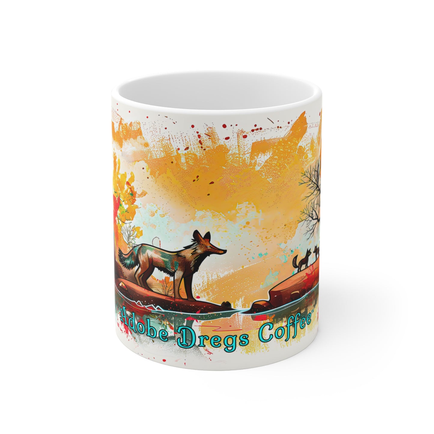 "A Close Eye" 11oz Coffee Mug, from Adobe Dregs Coffee Stash™