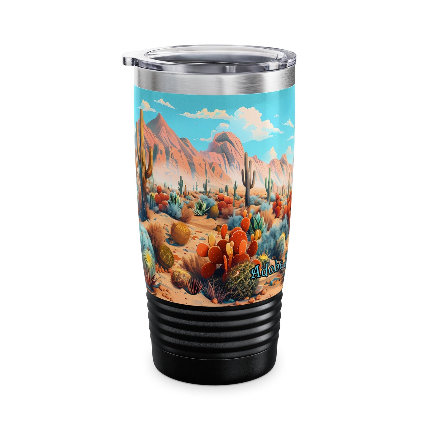 Desert Bloom from Adobe Dregs Coffee: Ringneck Tumbler, 20oz