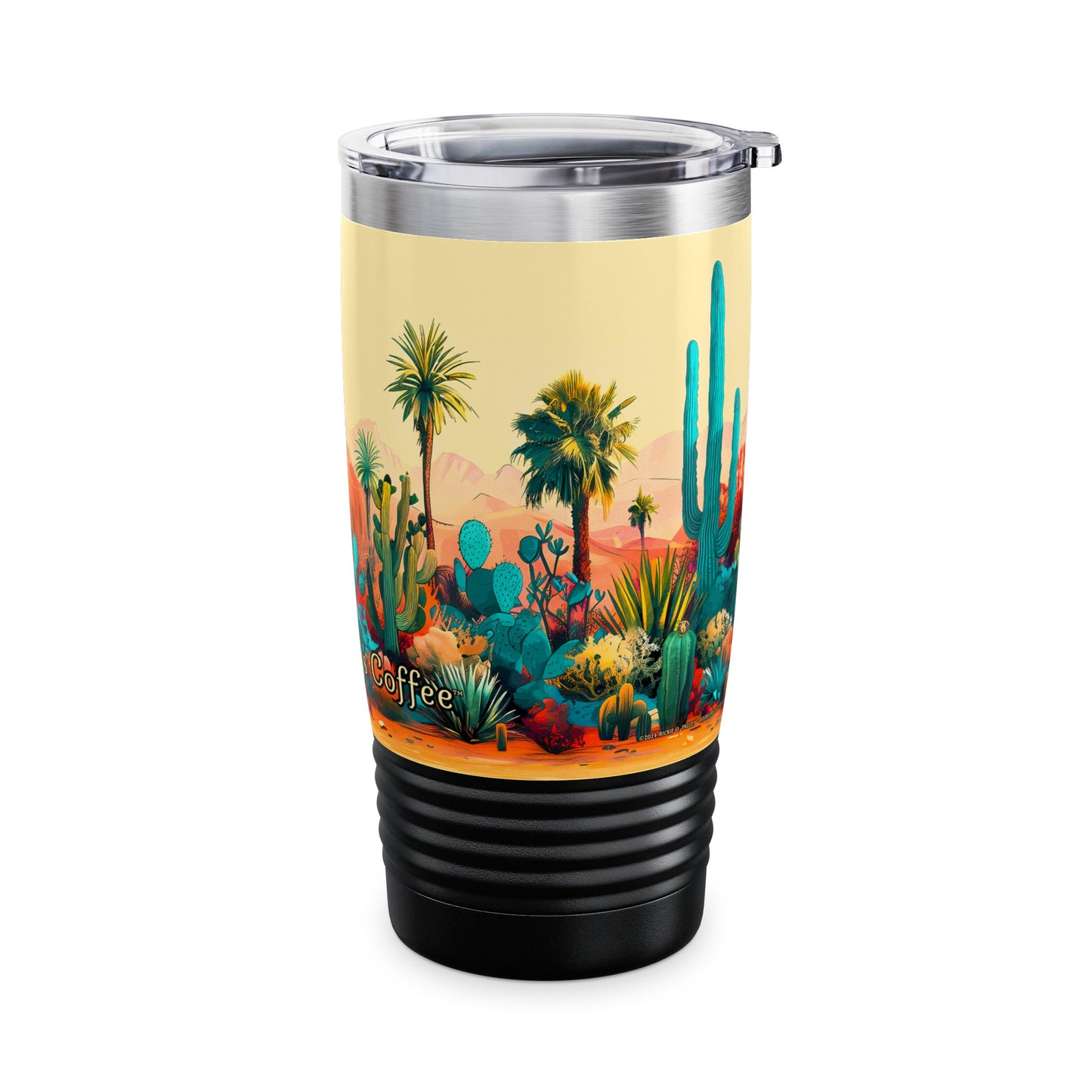 Magical Mirage from Adobe Dregs Coffee: Ringneck Tumbler, 20oz