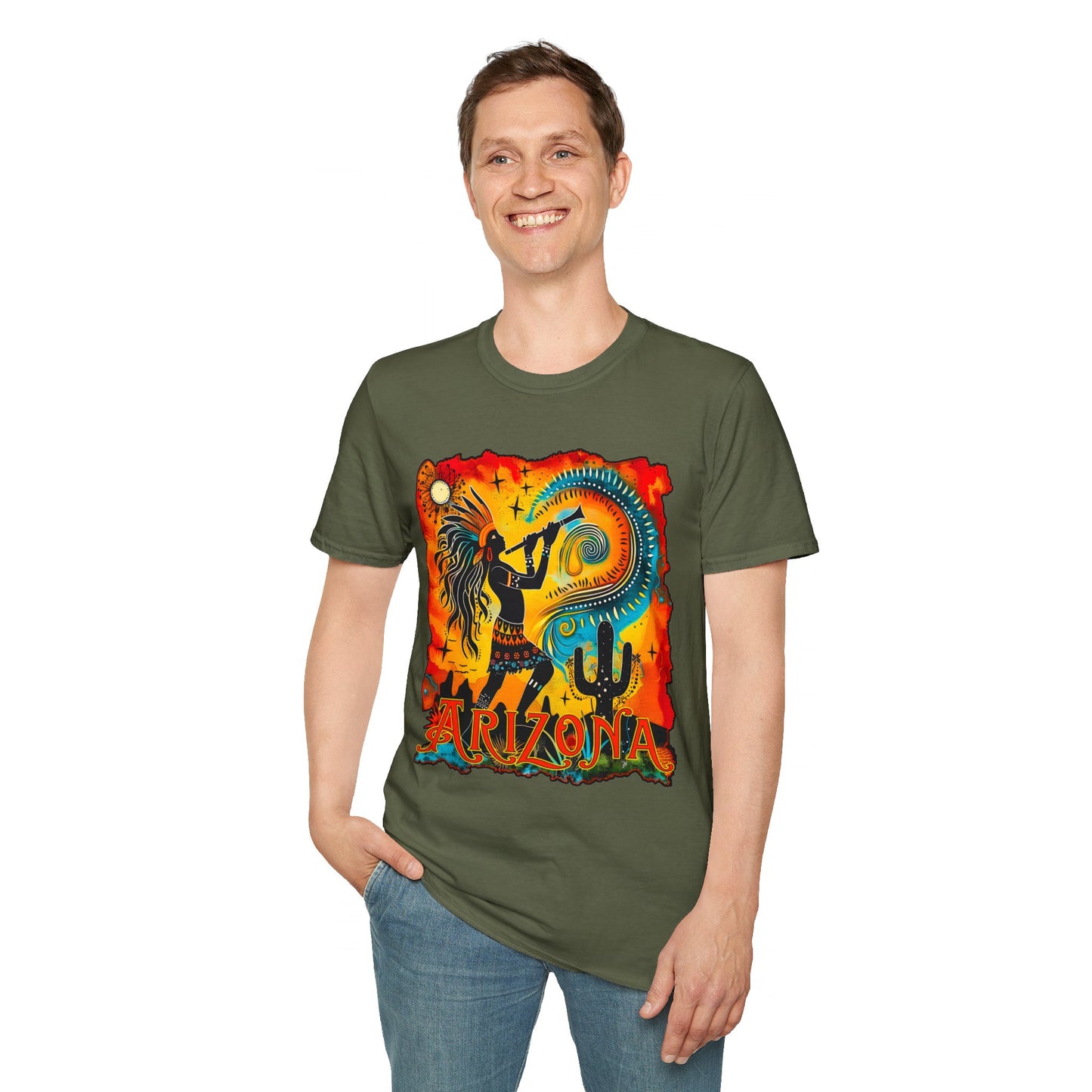 "Ode to Matamala" Unisex Softstyle T-Shirt from Adobe Dregs Coffee Stash™