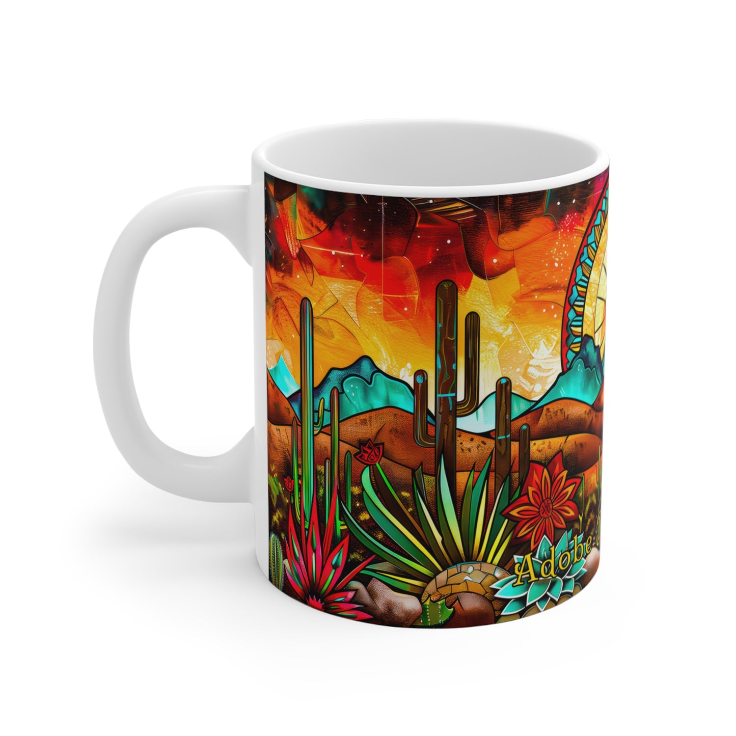 "Desert Skylight" 11oz Coffee Mug, from Adobe Dregs Coffee Stash™