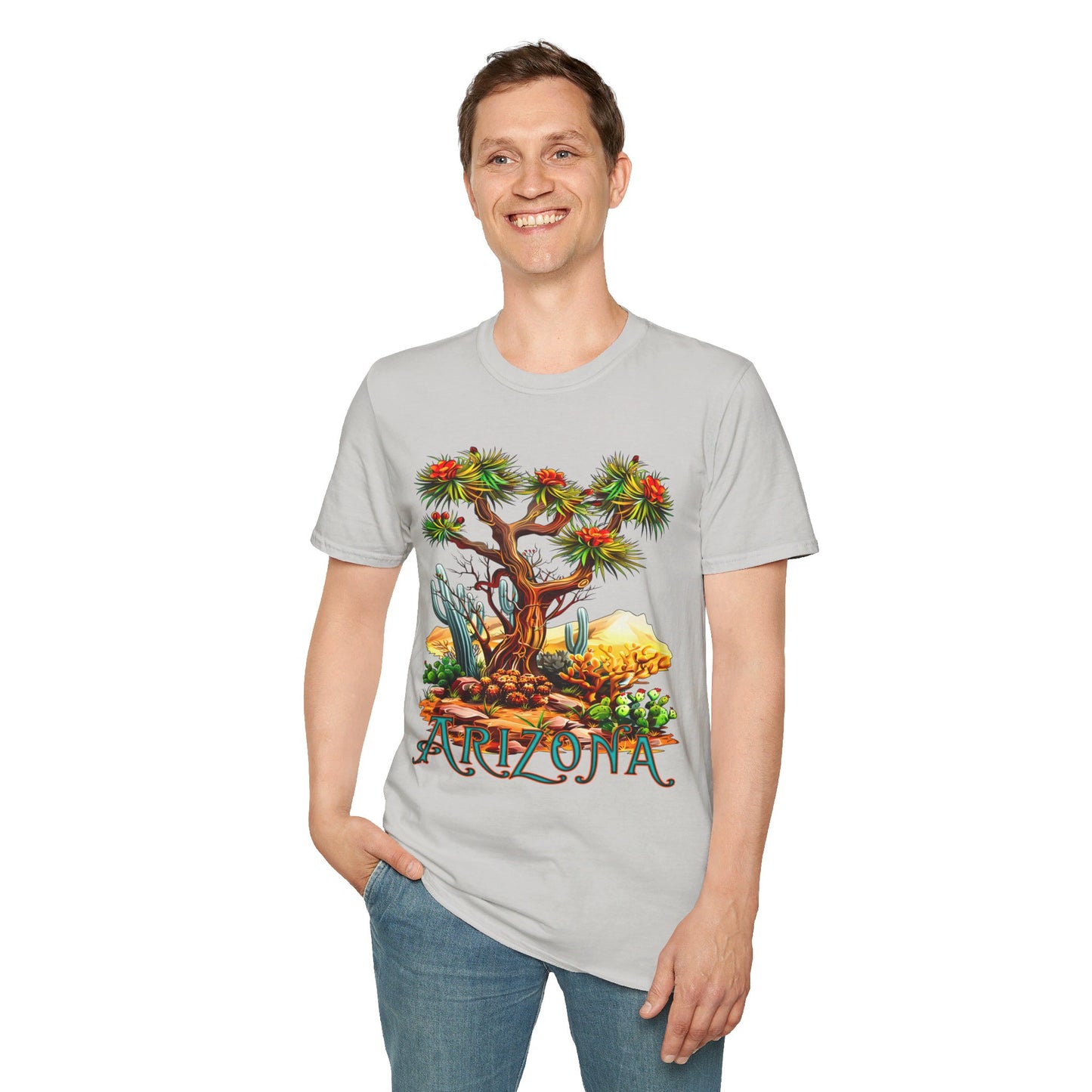 "Josh U-A-Tree" Unisex Softstyle T-Shirt from Adobe Dregs Coffee Stash™