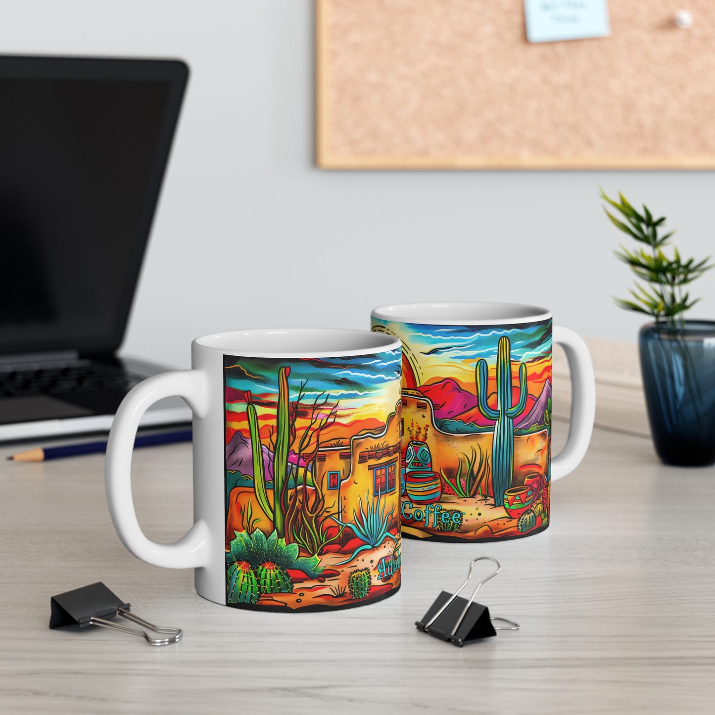 "Casa de Adobe Dregs" 11oz Coffee Mug, from Adobe Dregs Coffee Stash™