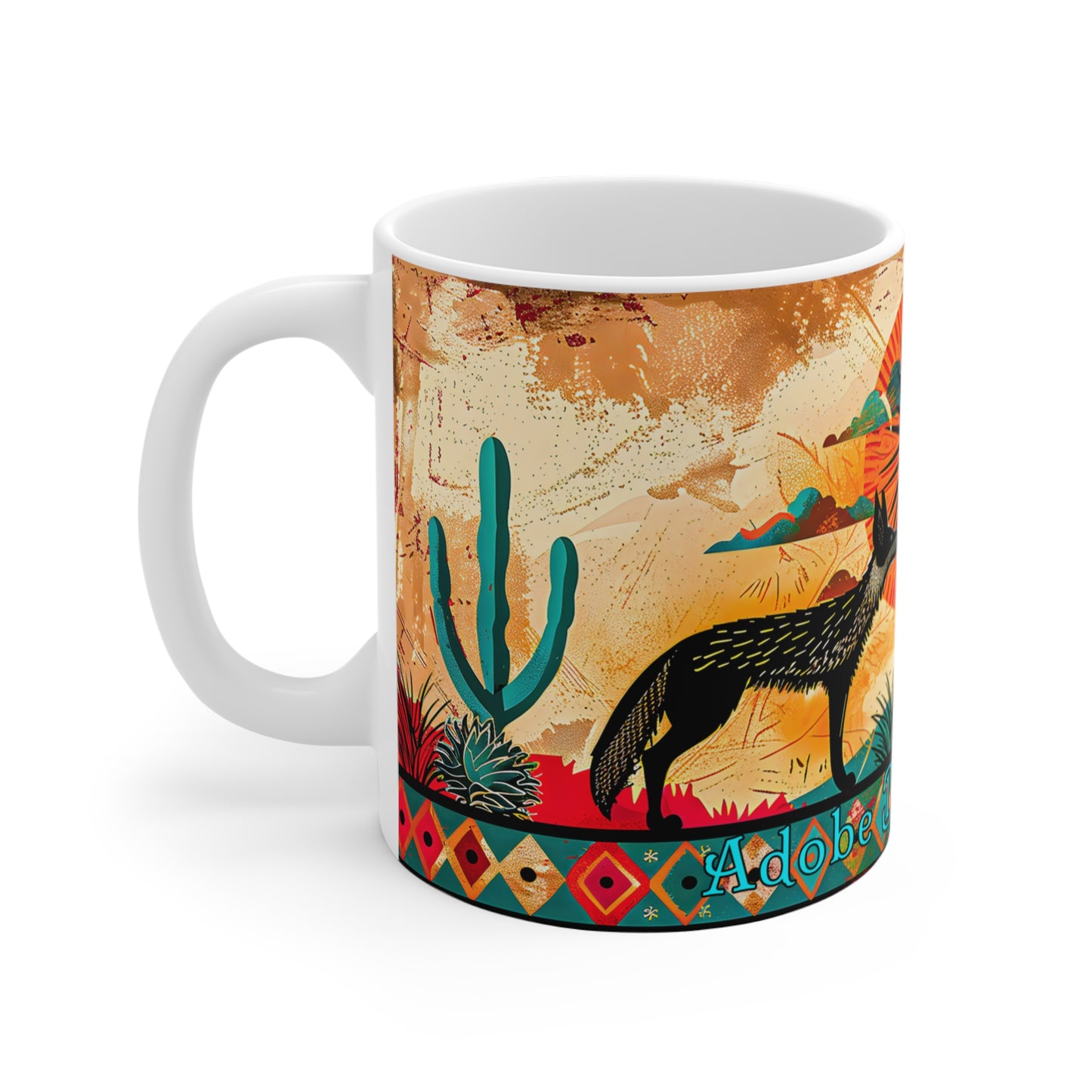 "Serenade" 11oz Coffee Mug, from Adobe Dregs Coffee Stash™