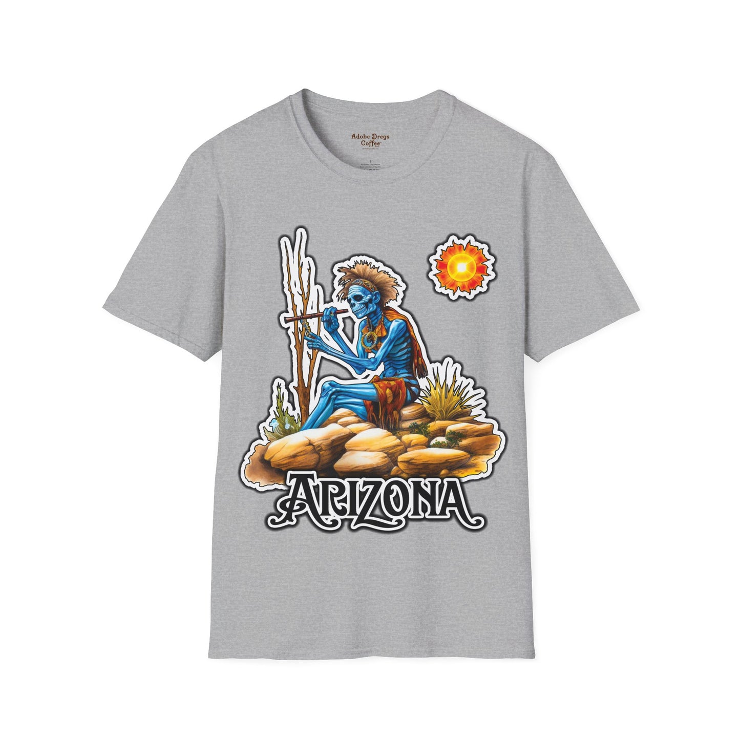 "Fun in the Arizona Sun!" Unisex Softstyle T-Shirt from Adobe Dregs Coffee Stash™