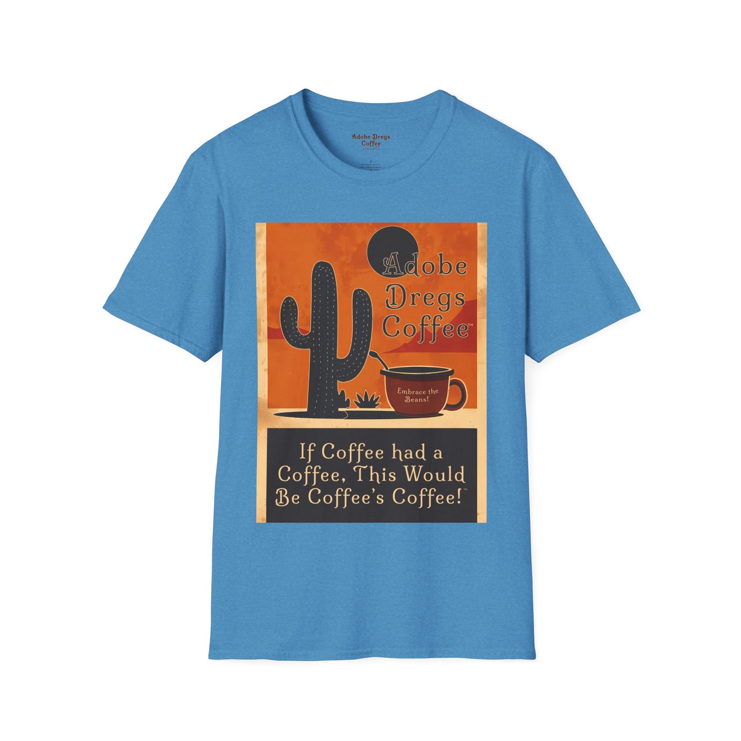 "Cacti & A'Cuppa" - Unisex Softstyle T-Shirt