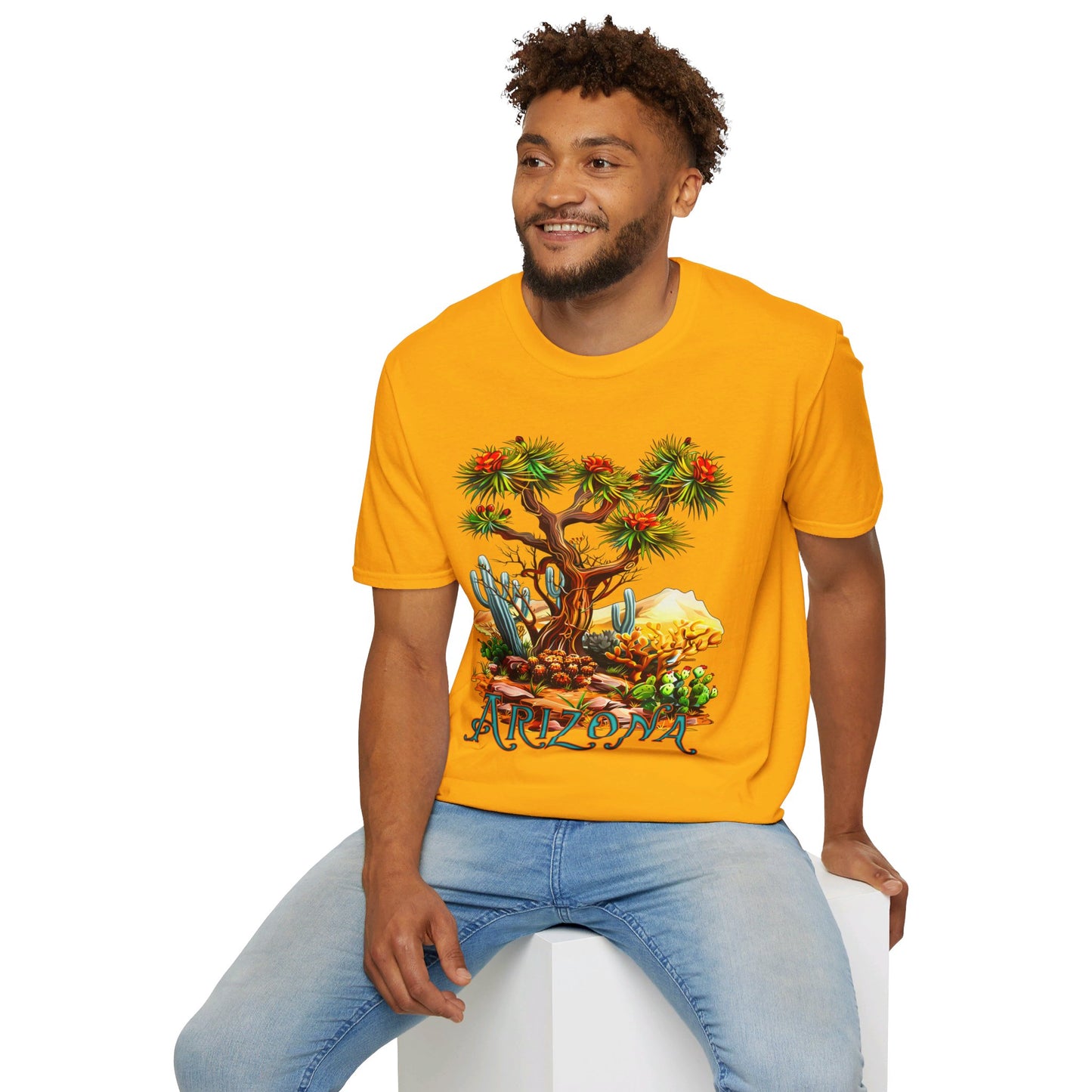 "Josh U-A-Tree" Unisex Softstyle T-Shirt from Adobe Dregs Coffee Stash™