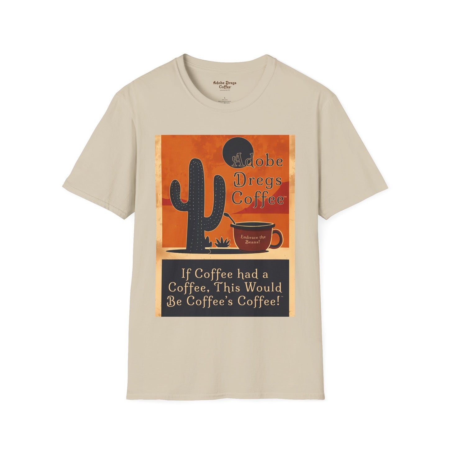 "Cacti & A'Cuppa" - Unisex Softstyle T-Shirt