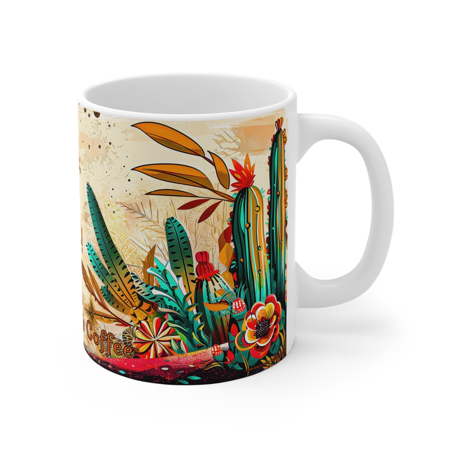 "Sin Arte..." 11oz Coffee Mug, from Adobe Dregs Coffee Stash™