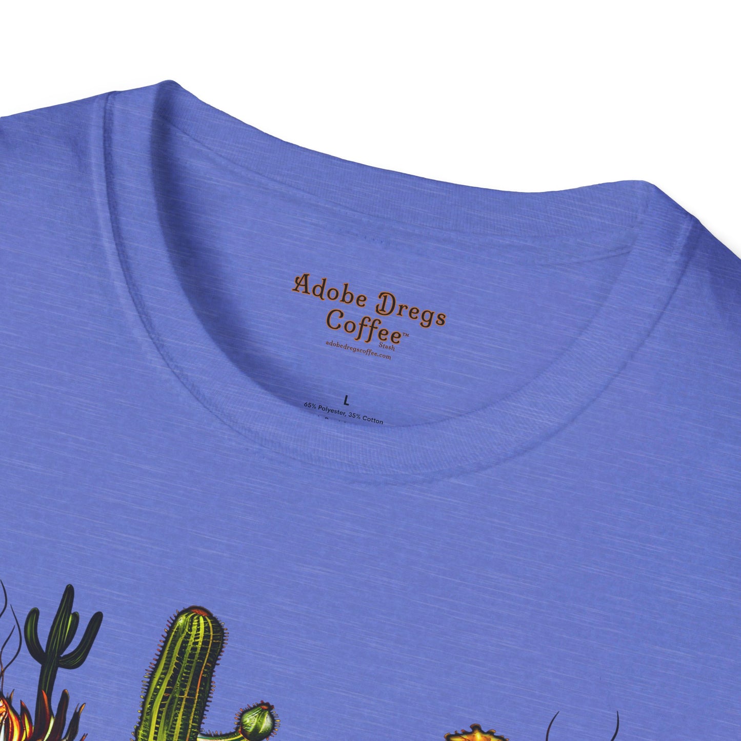 "Superstition" Unisex Softstyle T-Shirt from Adobe Dregs Coffee Stash™