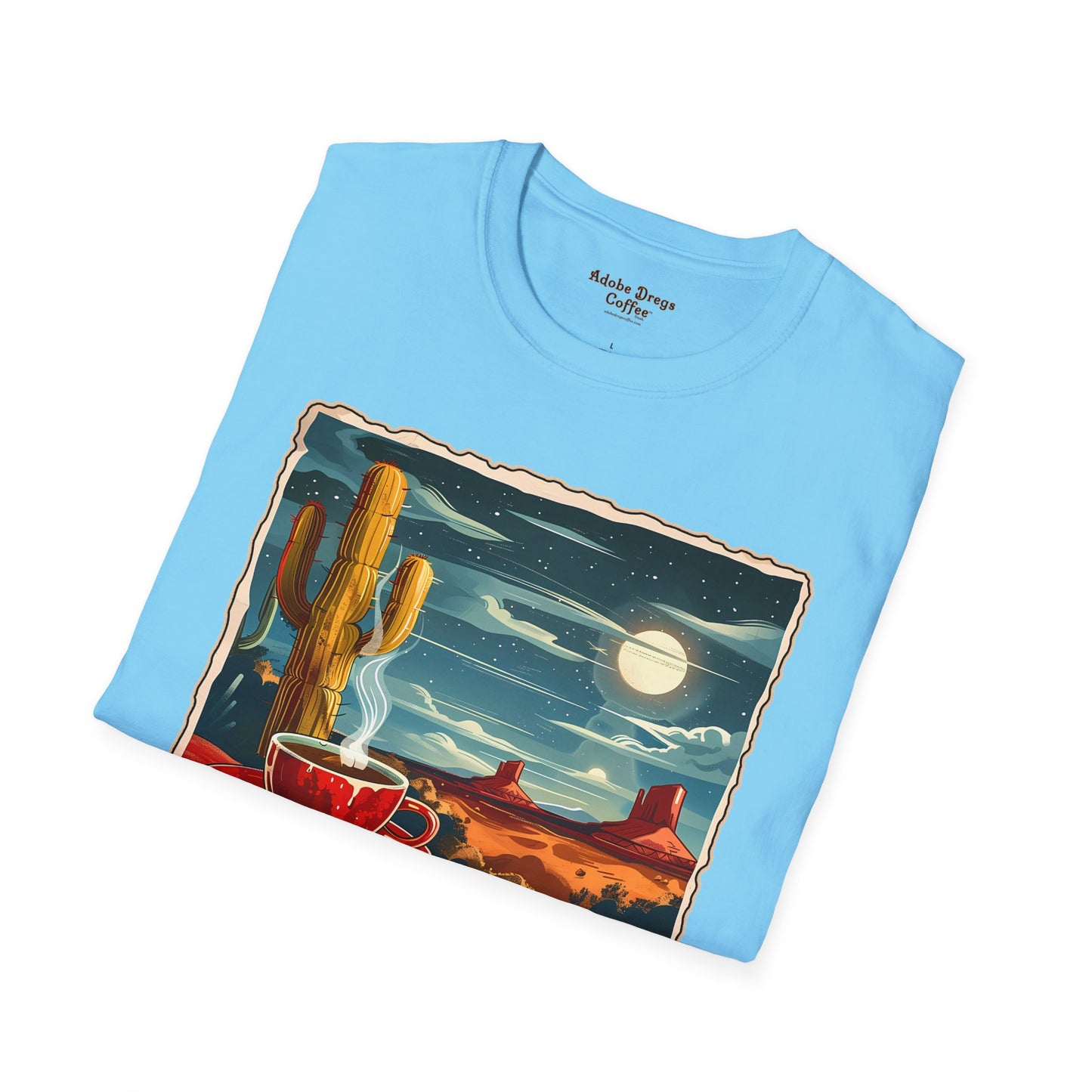 "Java Moon" - Unisex Softstyle T-Shirt