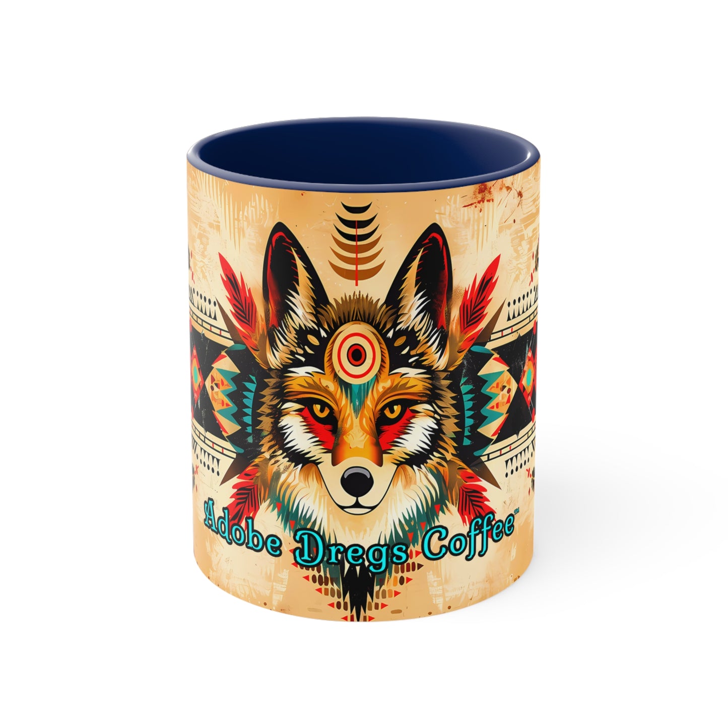 Song of the Wolf Accent Coffee Mug, 11oz from Adobe Dregs Coffee