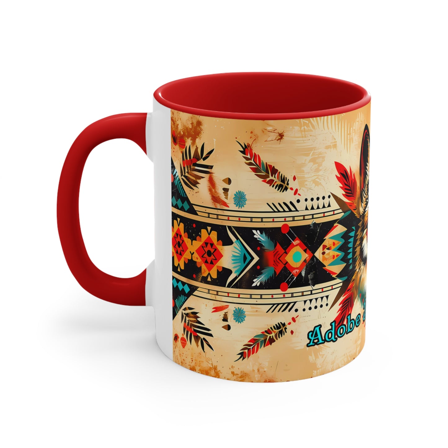 Song of the Wolf Accent Coffee Mug, 11oz from Adobe Dregs Coffee