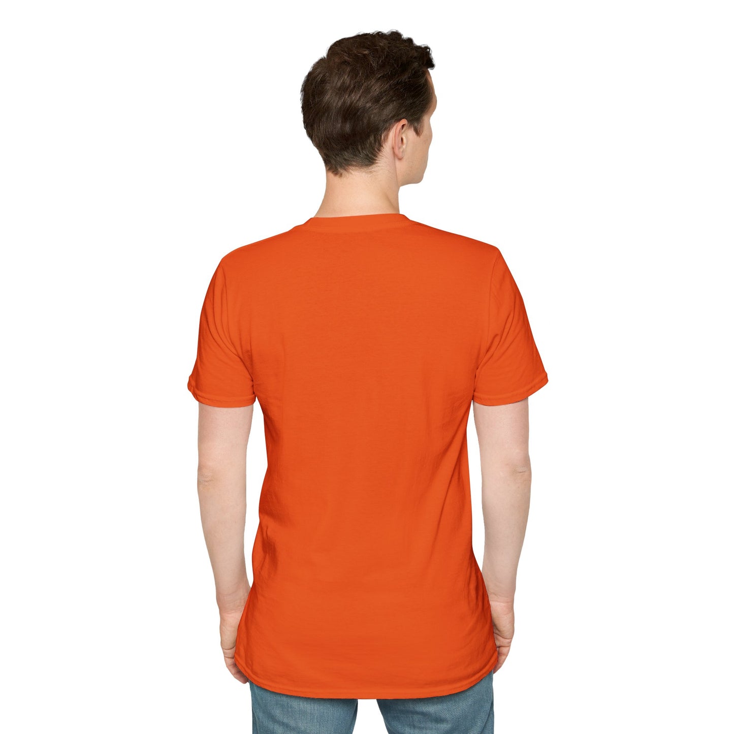 "Red Rock Road - Somewhere, Arizona" Unisex Softstyle T-Shirt from Adobe Dregs Coffee Stash™