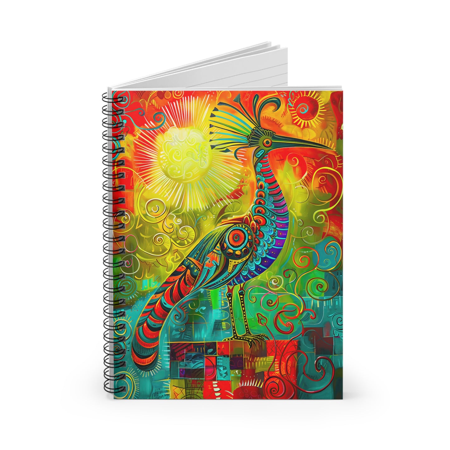 "Gifted Beauty" A Journal & Spiral Notebook - Ruled Line From Adobe Dregs Coffee Stash™