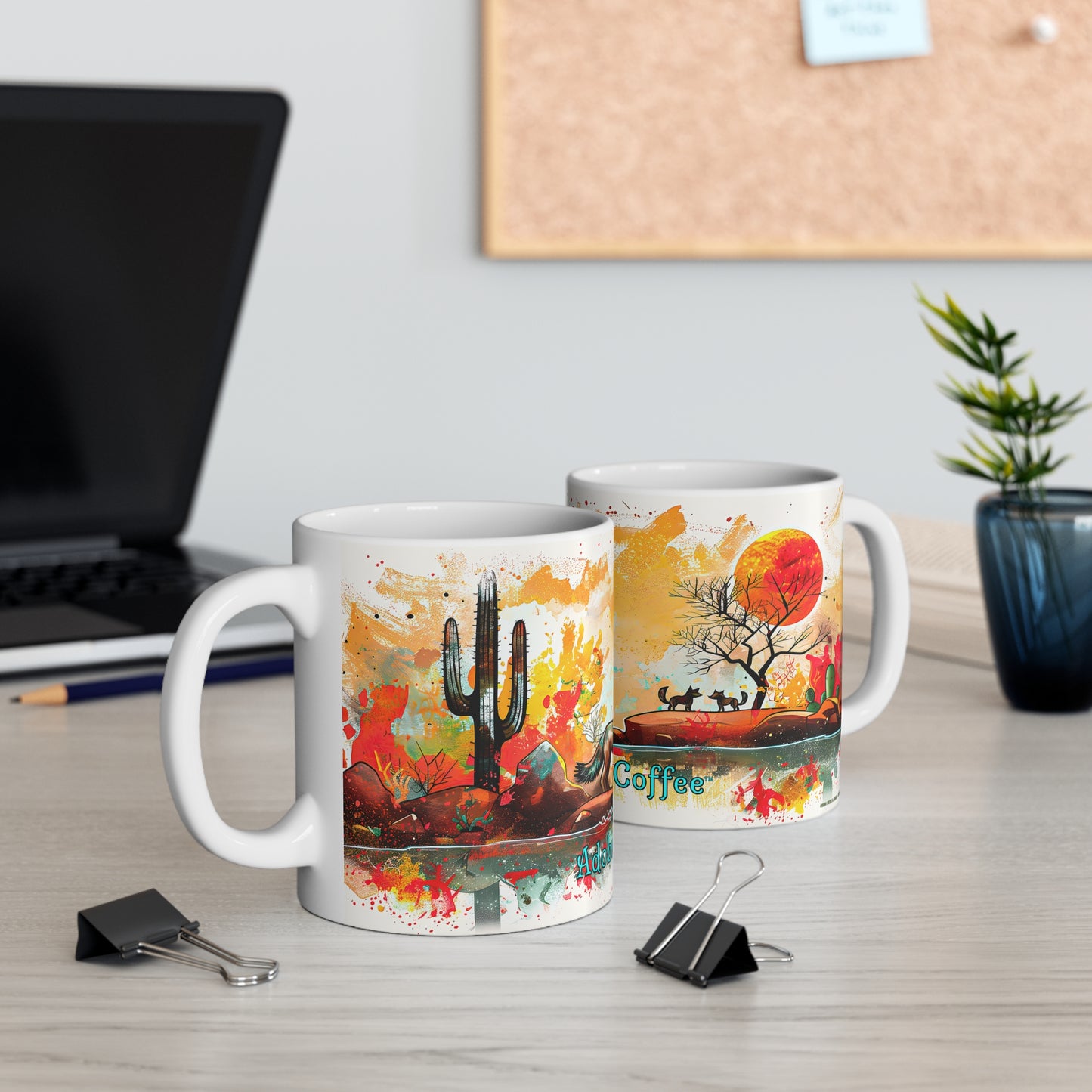 "A Close Eye" 11oz Coffee Mug, from Adobe Dregs Coffee Stash™