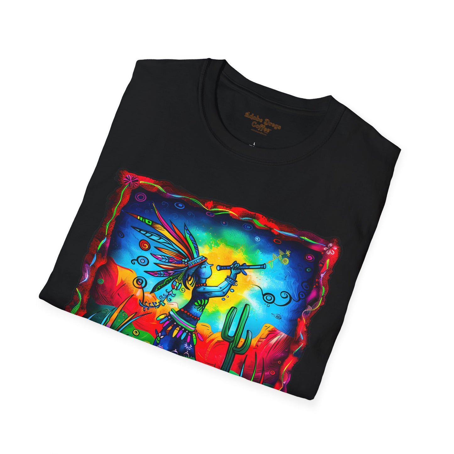 "Reverence" Unisex Softstyle T-Shirt from Adobe Dregs Coffee Stash™