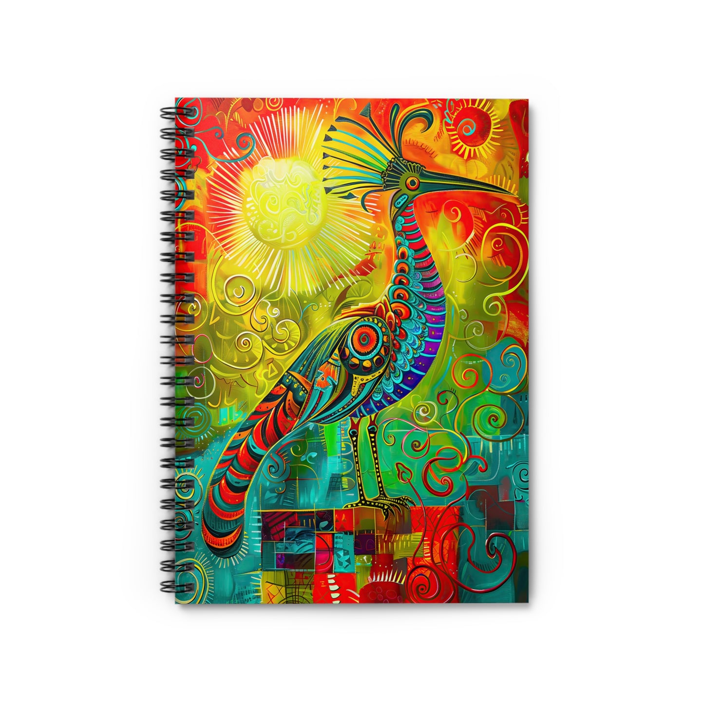 "Gifted Beauty" A Journal & Spiral Notebook - Ruled Line From Adobe Dregs Coffee Stash™