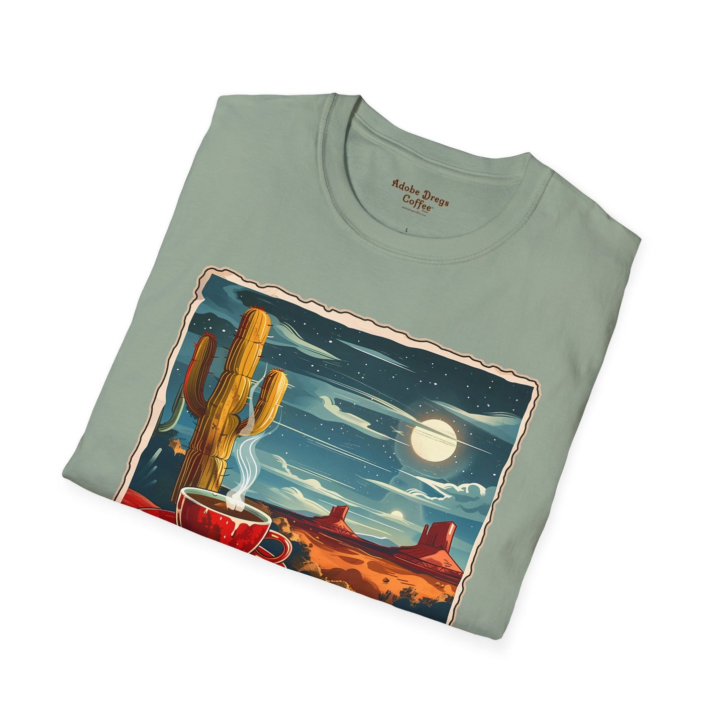 "Java Moon" - Unisex Softstyle T-Shirt