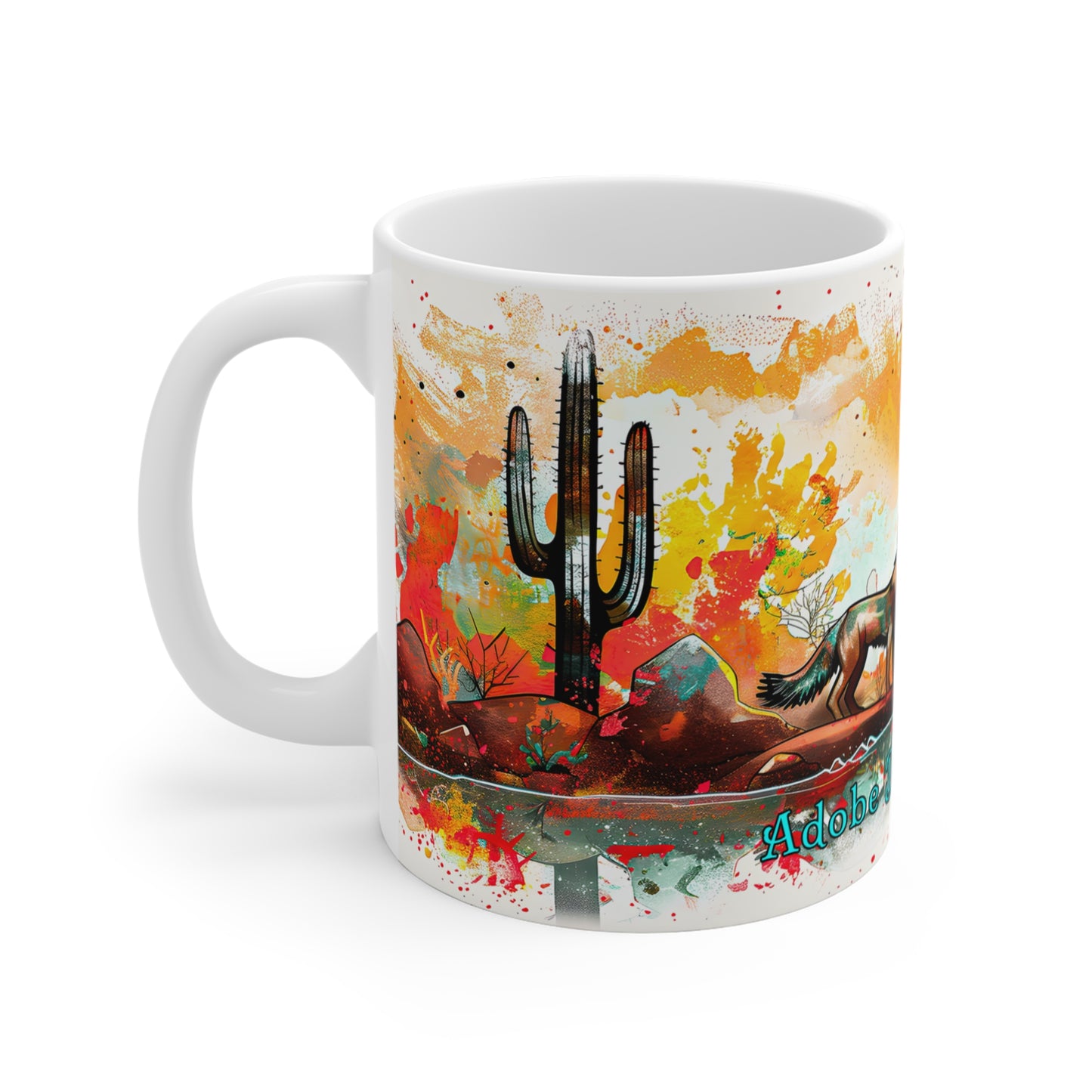 "A Close Eye" 11oz Coffee Mug, from Adobe Dregs Coffee Stash™