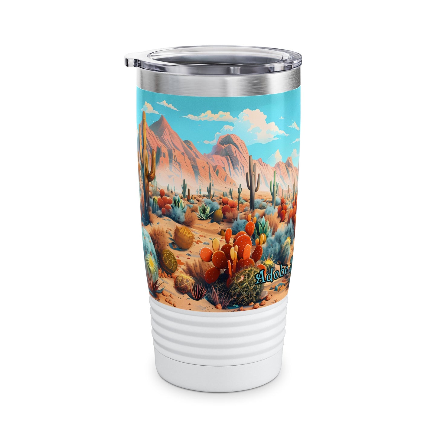 Desert Bloom from Adobe Dregs Coffee: Ringneck Tumbler, 20oz