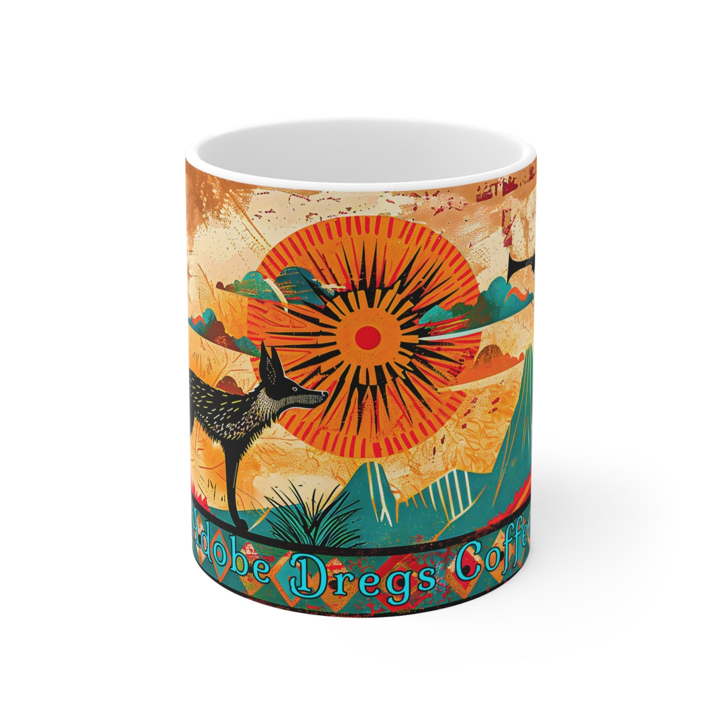 "Serenade" 11oz Coffee Mug, from Adobe Dregs Coffee Stash™