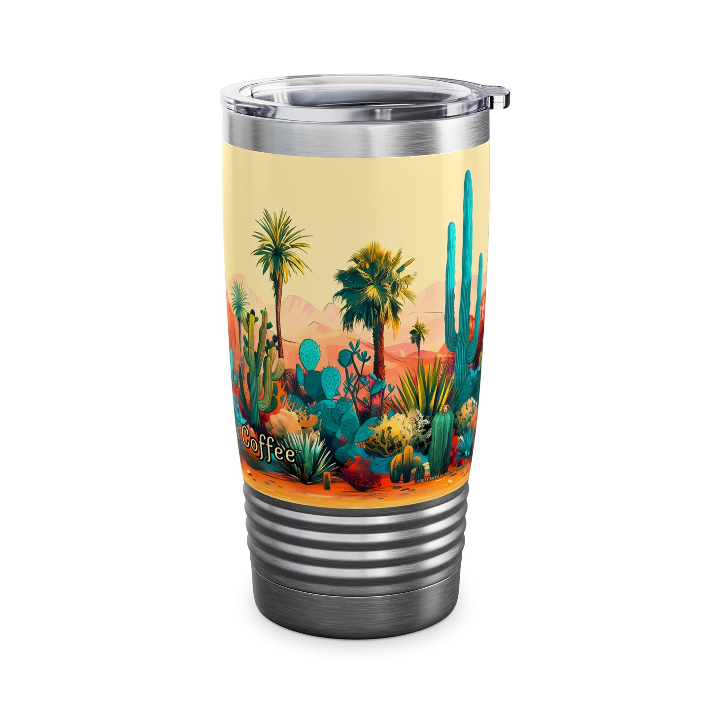 Magical Mirage from Adobe Dregs Coffee: Ringneck Tumbler, 20oz