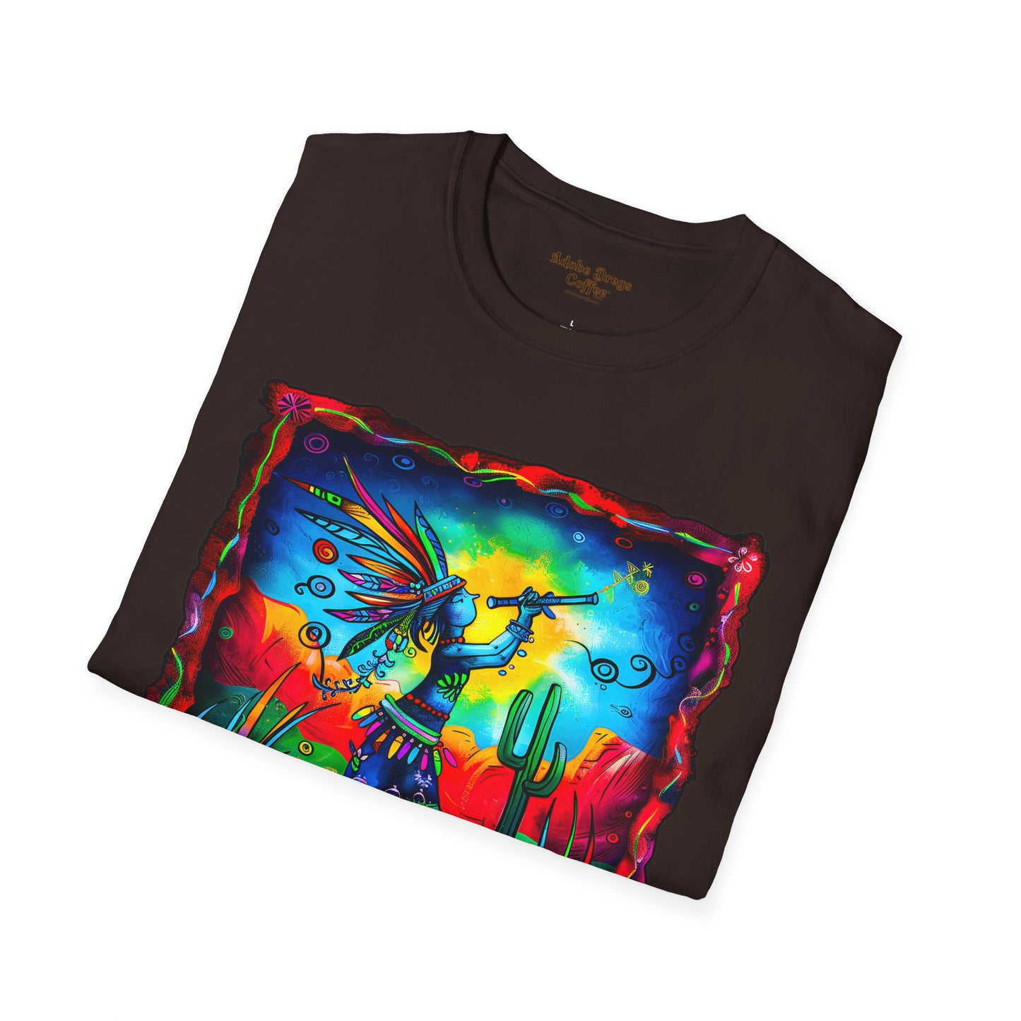 "Reverence" Unisex Softstyle T-Shirt from Adobe Dregs Coffee Stash™