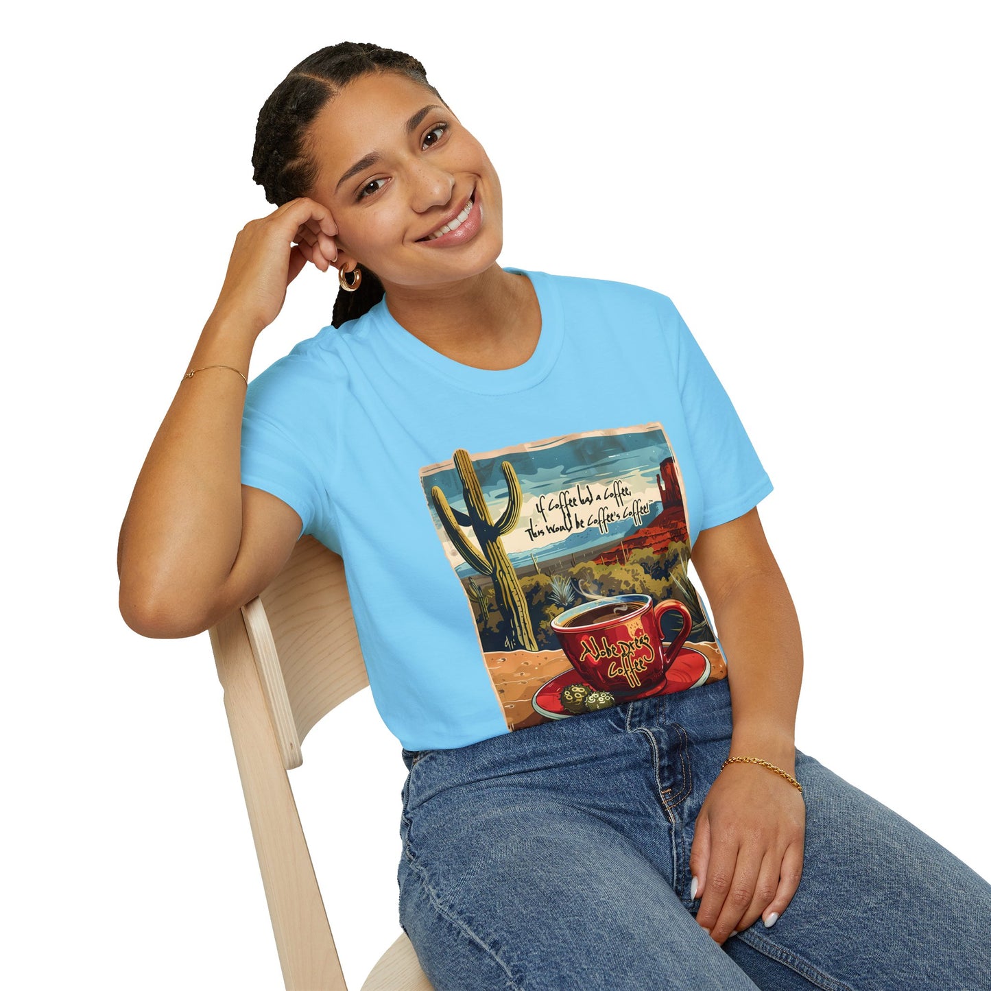 "Scenic View" - Unisex Softstyle T-Shirt