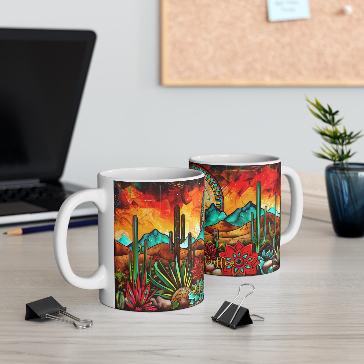 "Desert Skylight" 11oz Coffee Mug, from Adobe Dregs Coffee Stash™