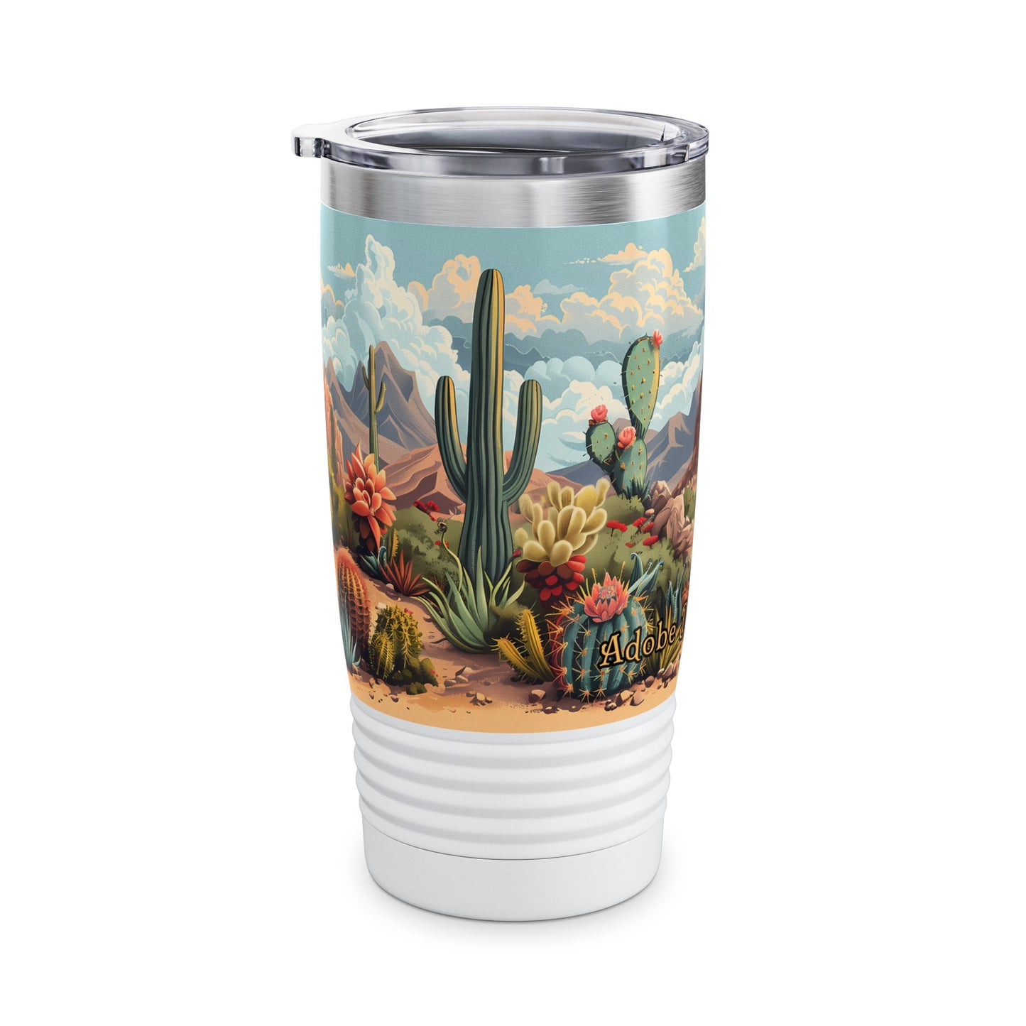 Cactus Canyon from Adobe Dregs Coffee: Ringneck Tumbler, 20oz