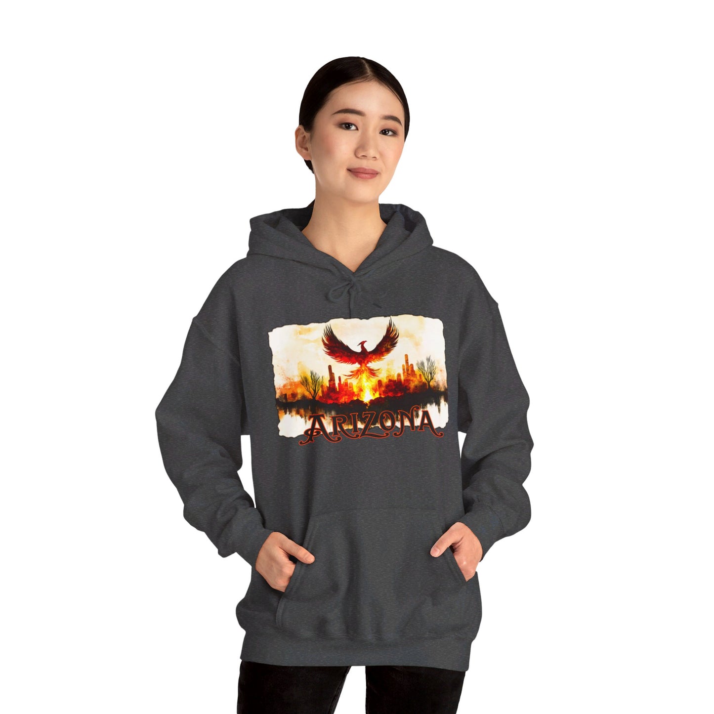 "Aloft" Unisex Heavy Blend™ Hooded Sweatshirt