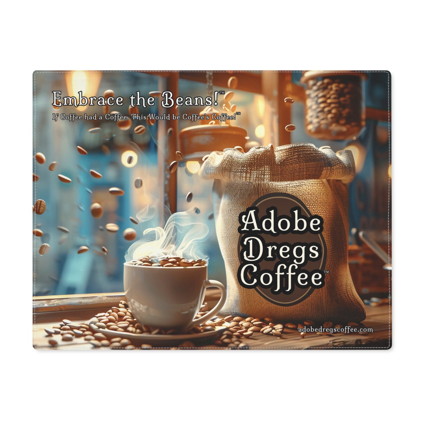 Adobe Dregs Coffee™ Placemat, 1pc