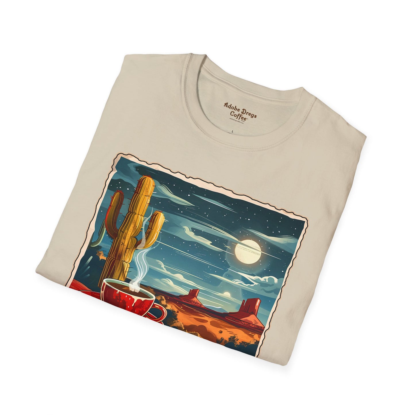 "Java Moon" - Unisex Softstyle T-Shirt