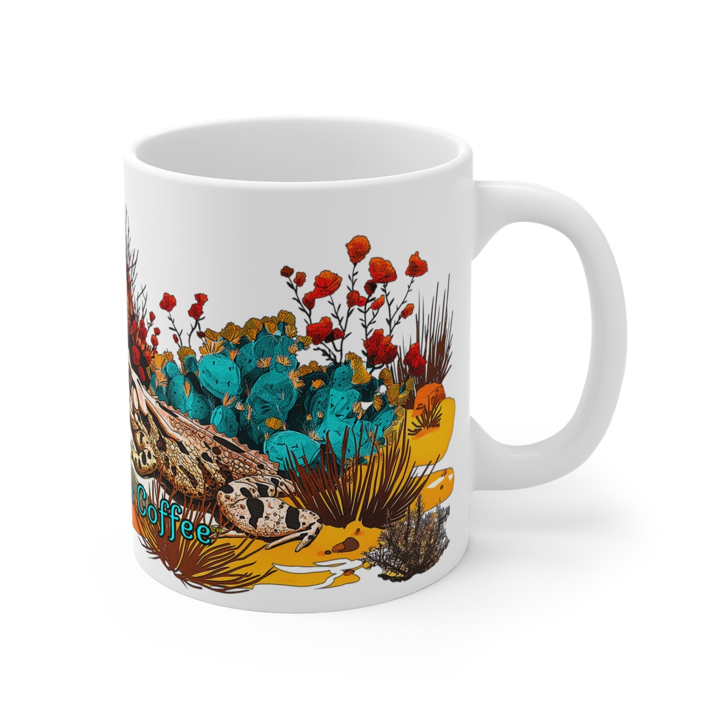 "Toadsters" 11oz Coffee Mug, from Adobe Dregs Coffee Stash™