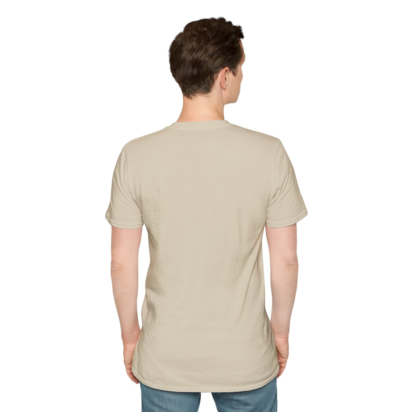 "Incognito" Unisex Softstyle T-Shirt from Adobe Dregs Coffee Stash™