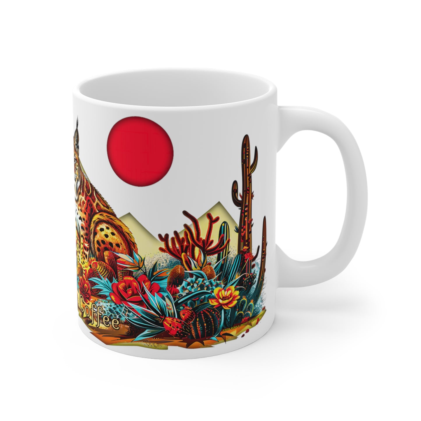 "Sly Bob" 11oz Coffee Mug, from Adobe Dregs Coffee Stash™