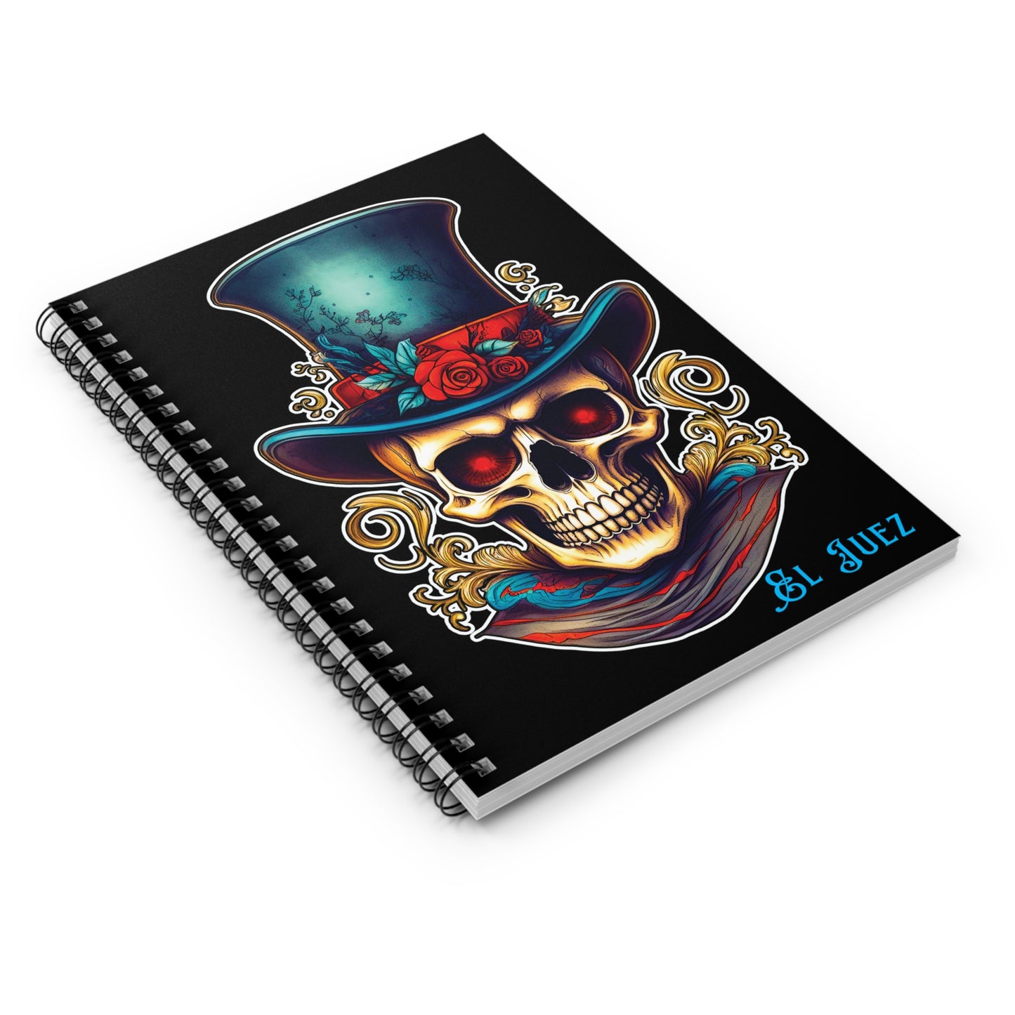 "El Juez" Spiral Notebook - Ruled Line From Adobe Dregs Coffee Stash™