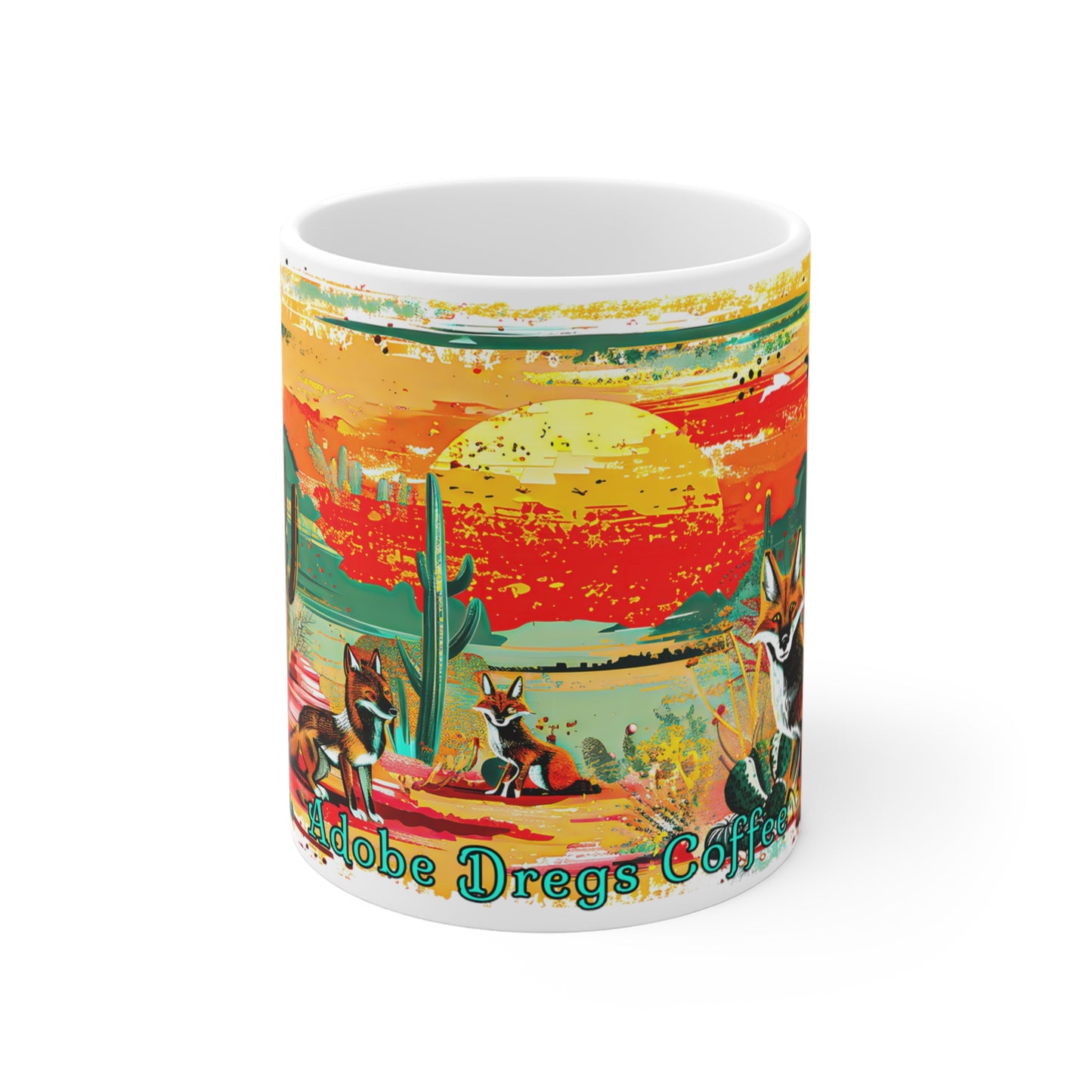 "Coffee Cubs" 11oz Coffee Mug, from Adobe Dregs Coffee Stash™