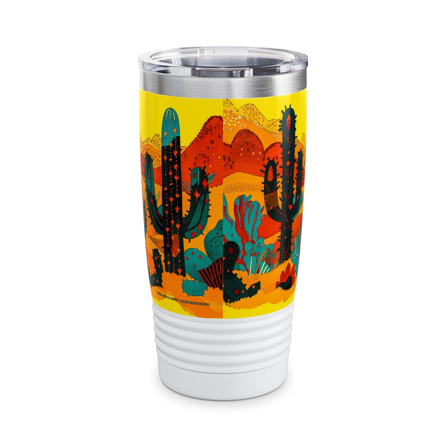 Desert Fantasy from Adobe Dregs Coffee: Ringneck Tumbler, 20oz