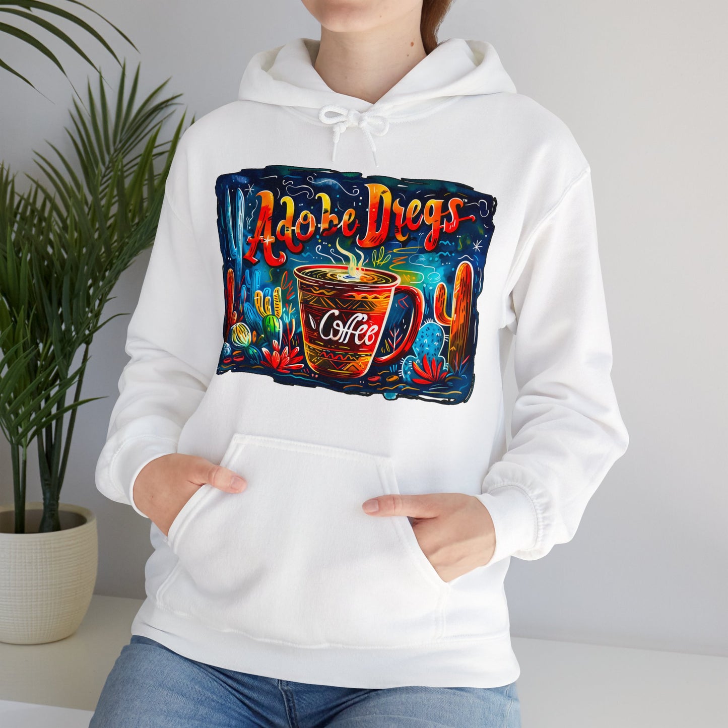 "Desert Morning Mmmm..." - Unisex Heavy Blend™ Hooded Sweatshirt