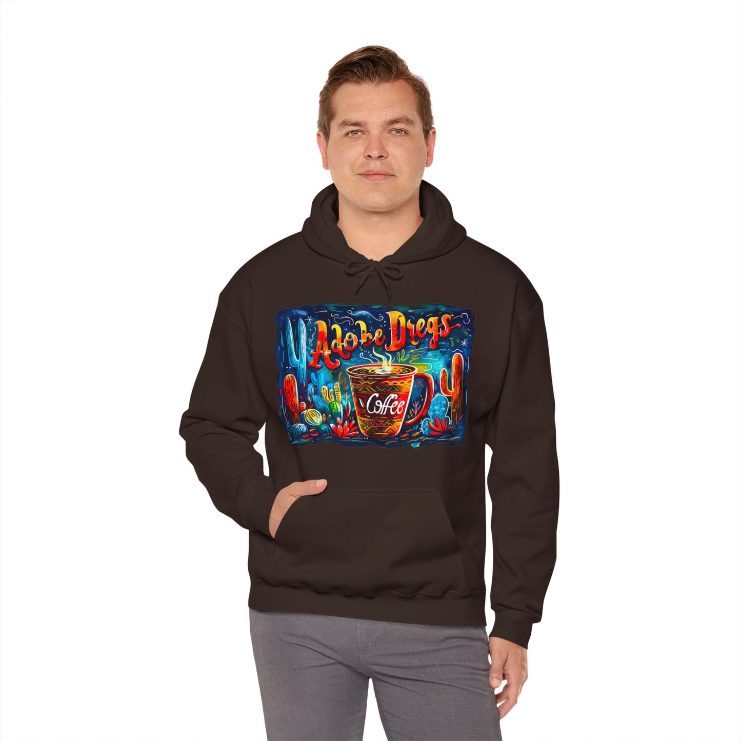 "Desert Morning Mmmm..." - Unisex Heavy Blend™ Hooded Sweatshirt