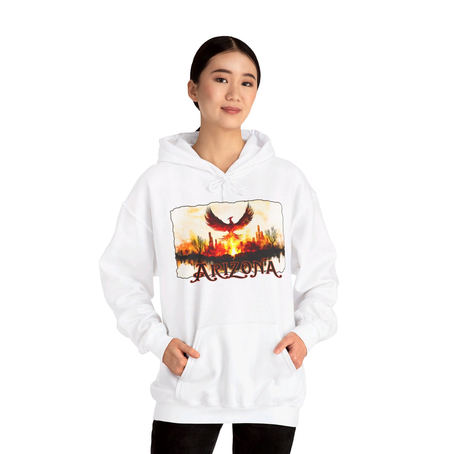 "Aloft" Unisex Heavy Blend™ Hooded Sweatshirt