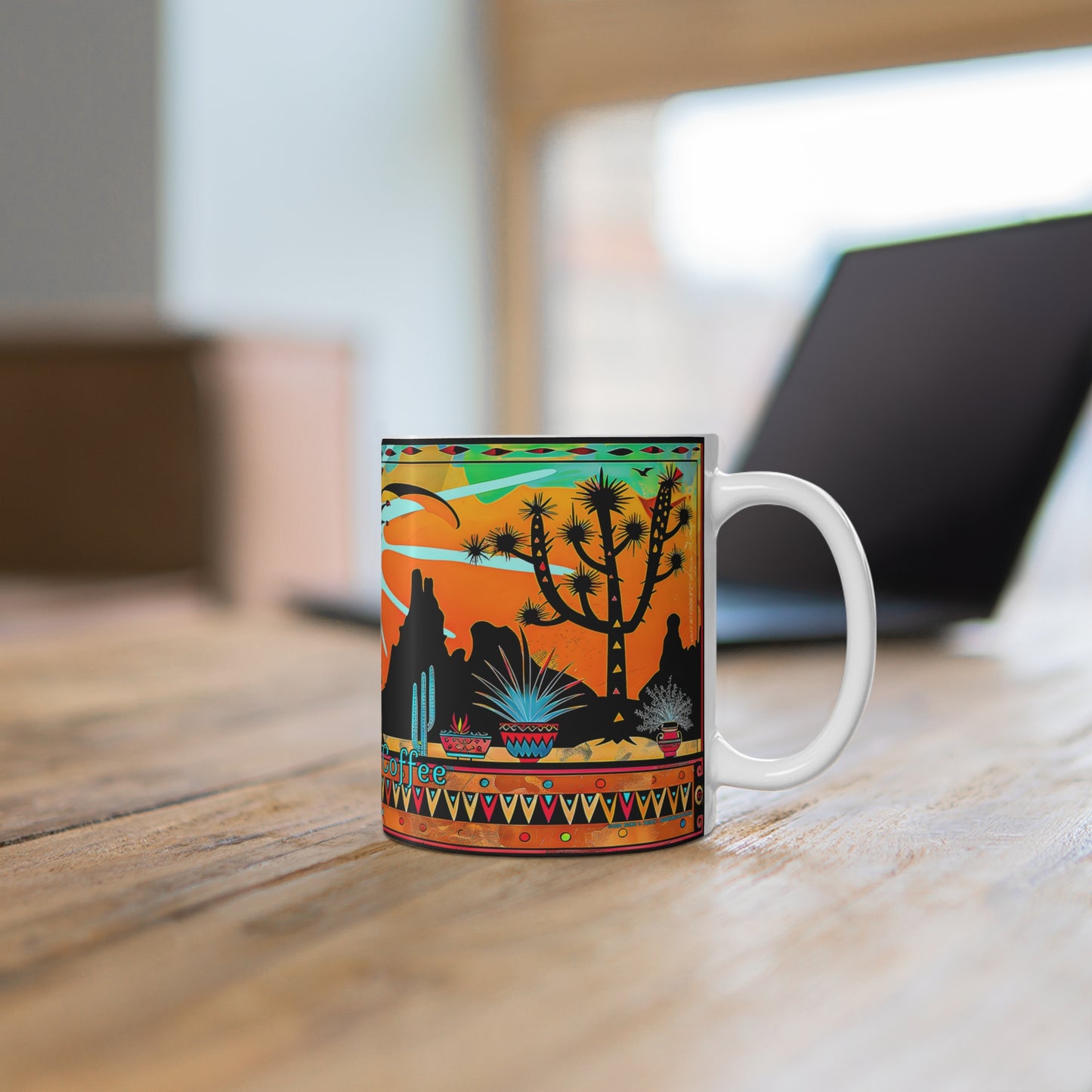 "Keeper of the Full Moon" 11oz Coffee Mug, from Adobe Dregs Coffee Stash™