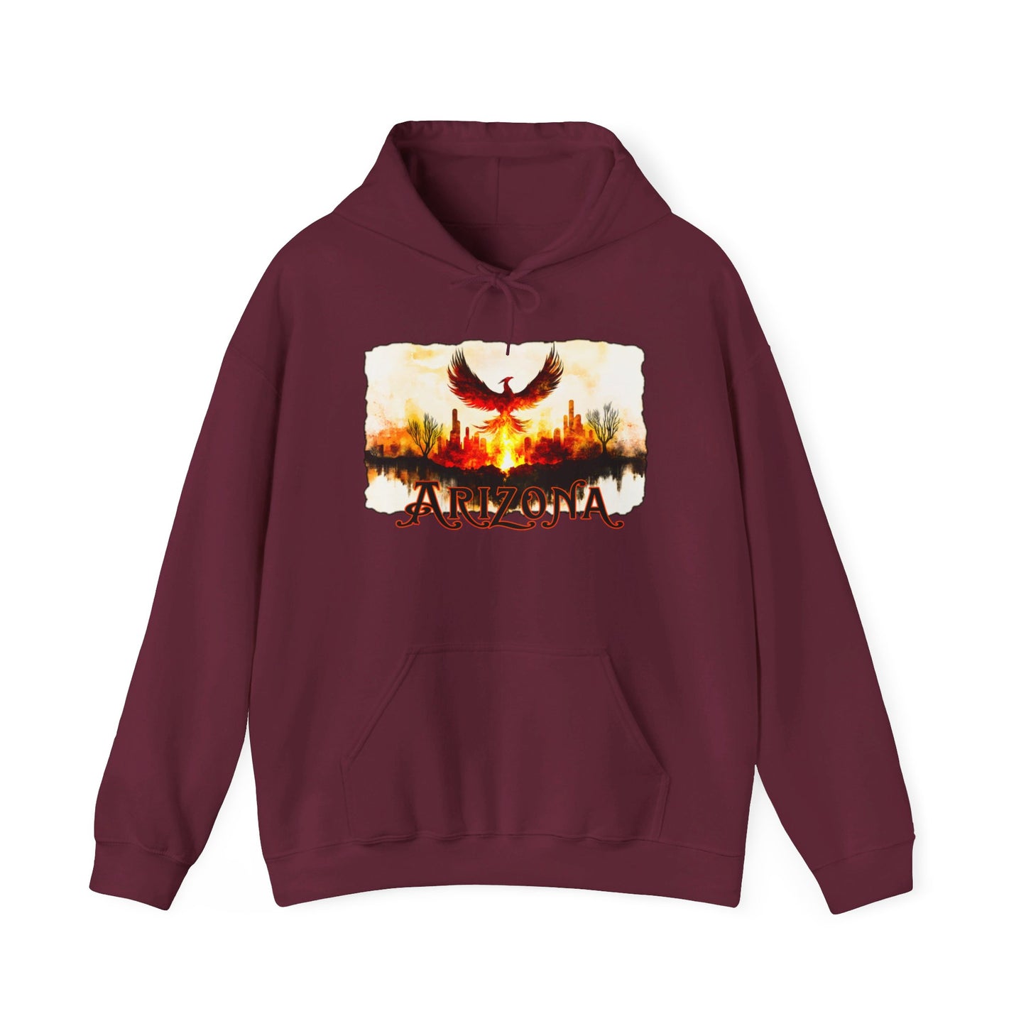 "Aloft" Unisex Heavy Blend™ Hooded Sweatshirt