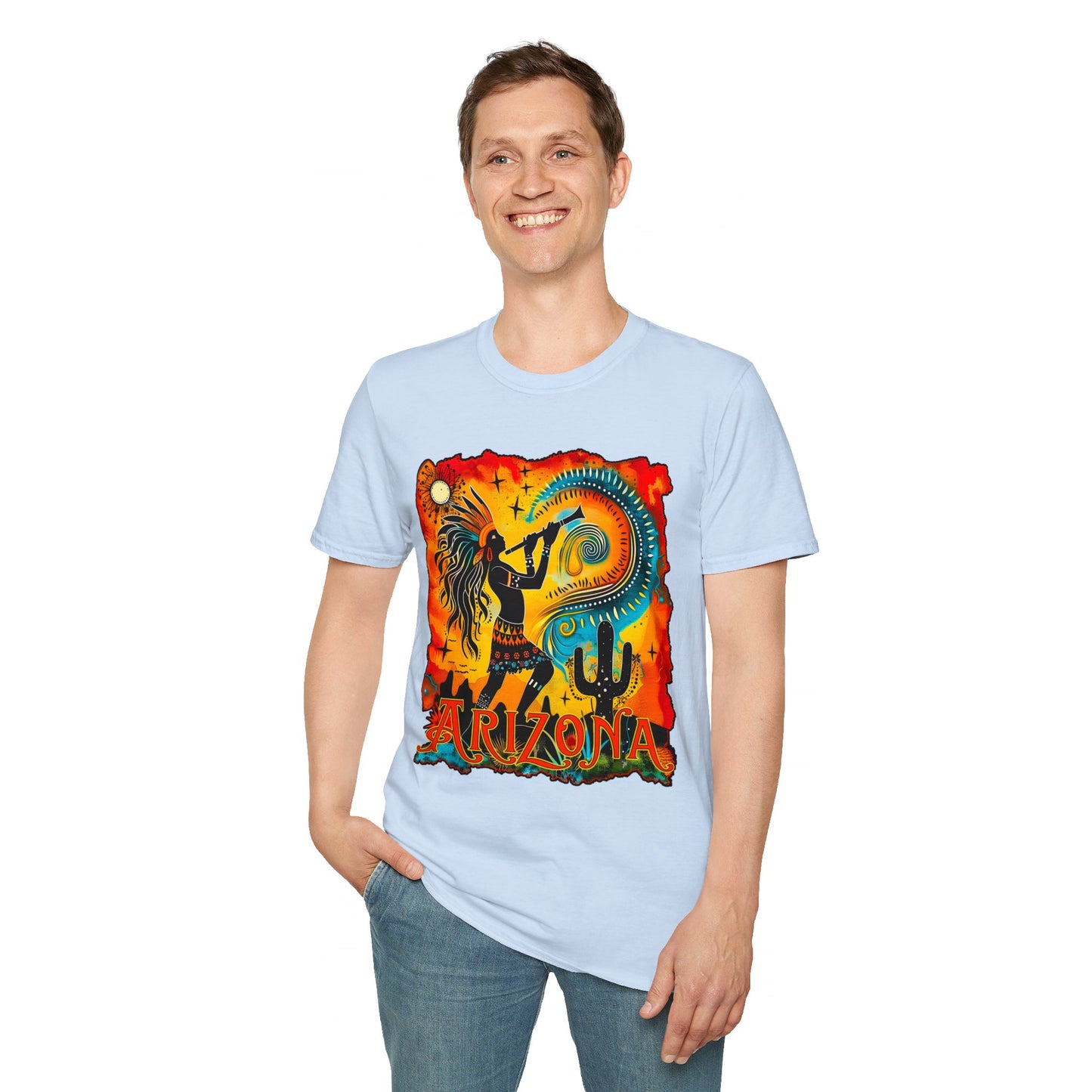 "Ode to Matamala" Unisex Softstyle T-Shirt from Adobe Dregs Coffee Stash™