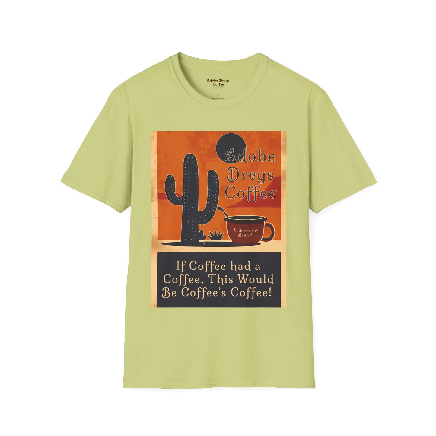 "Cacti & A'Cuppa" - Unisex Softstyle T-Shirt