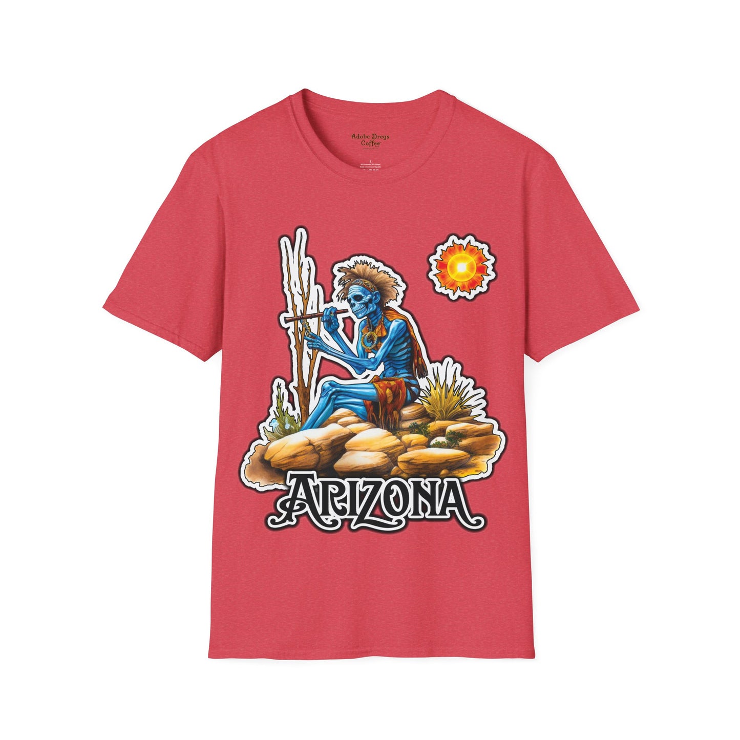 "Fun in the Arizona Sun!" Unisex Softstyle T-Shirt from Adobe Dregs Coffee Stash™