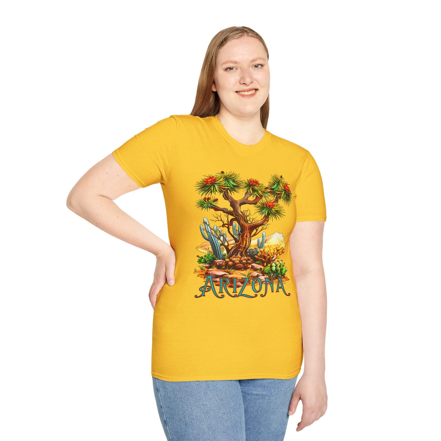 "Josh U-A-Tree" Unisex Softstyle T-Shirt from Adobe Dregs Coffee Stash™