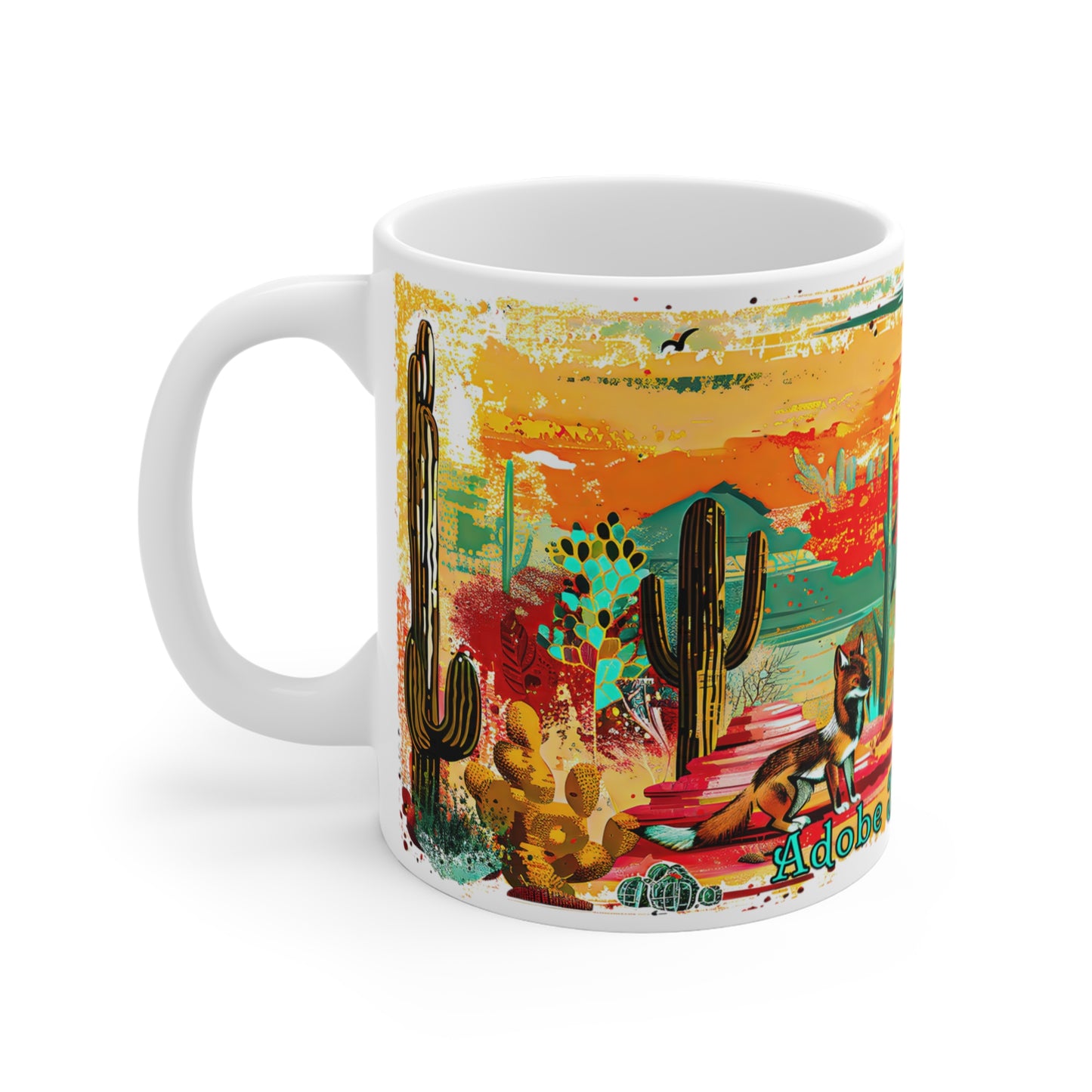 "Coffee Cubs" 11oz Coffee Mug, from Adobe Dregs Coffee Stash™